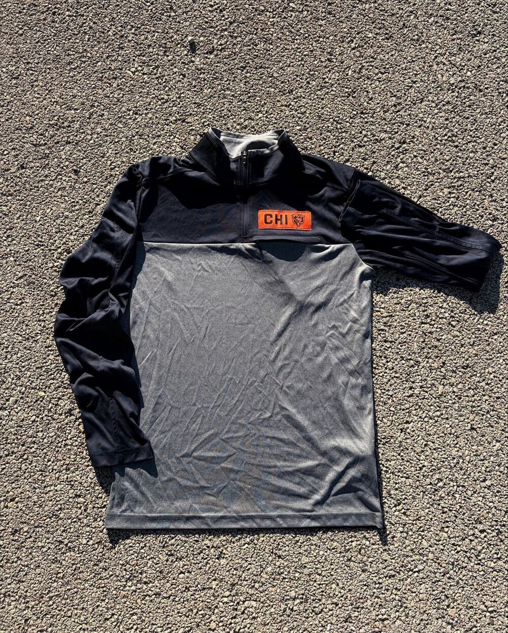 Chicago Bears Quarter-Zip Pullover NFL Team Apparel SIZE M